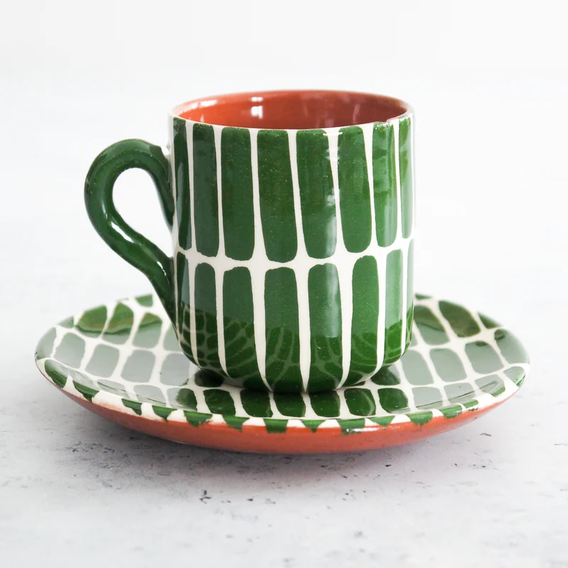 Taza y Plato de Espresso Dash