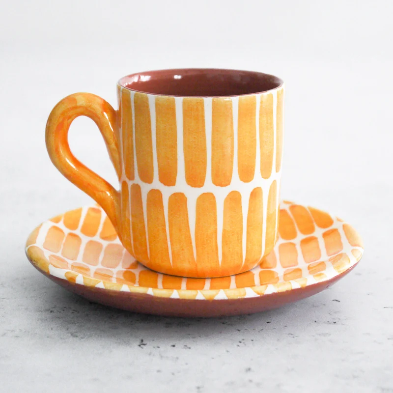 Taza y Plato de Espresso Dash