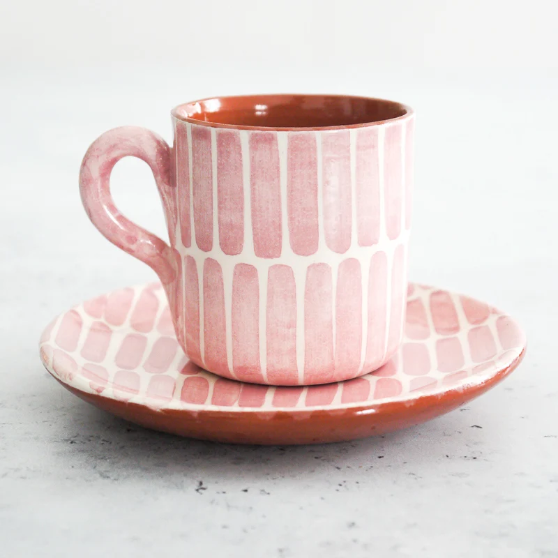 Taza y Plato de Espresso Dash