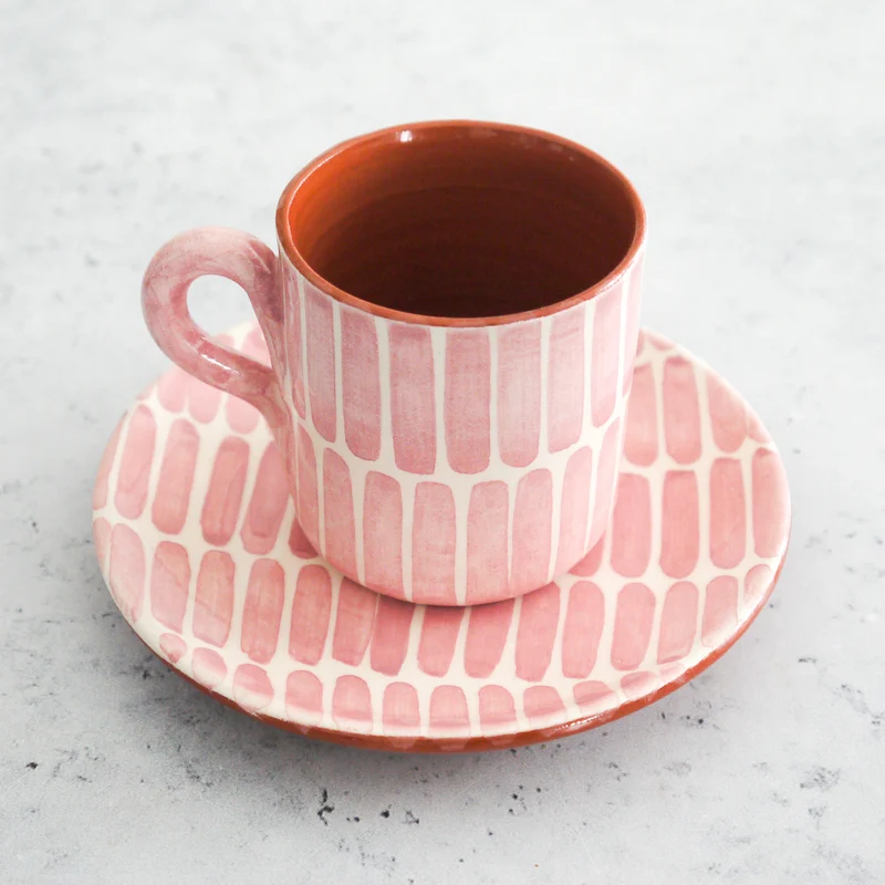 Taza y Plato de Espresso Dash
