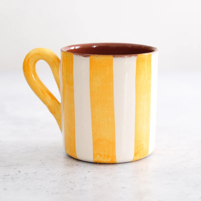 Taza con Rayas Verticales 250ml