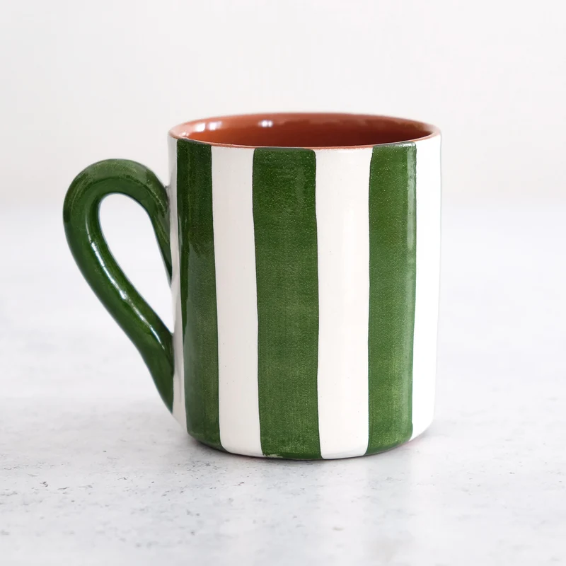 Taza con Rayas Verticales 250ml