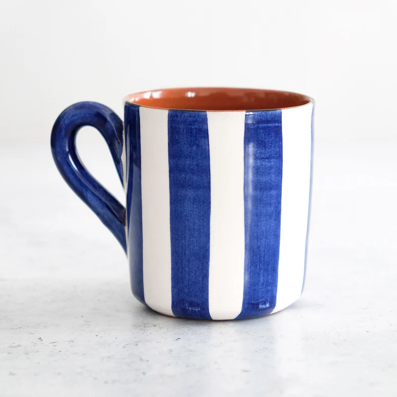 Taza con Rayas Verticales 250ml