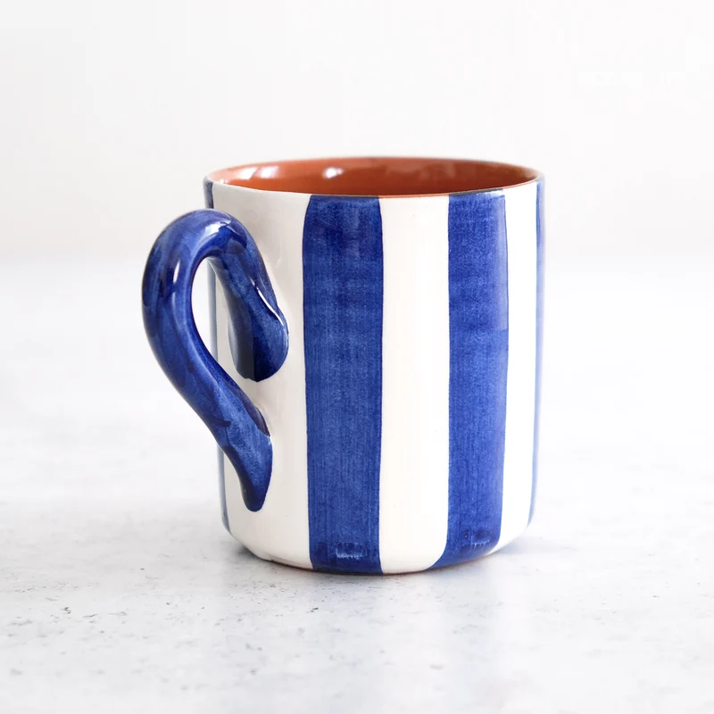 Taza con Rayas Verticales 250ml