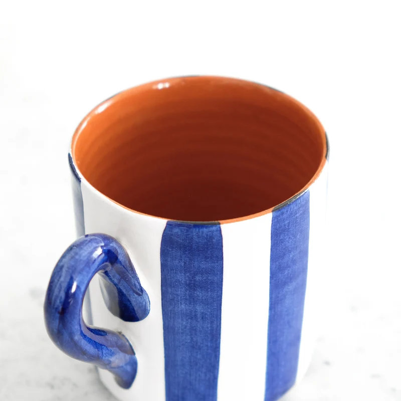 Taza con Rayas Verticales 250ml