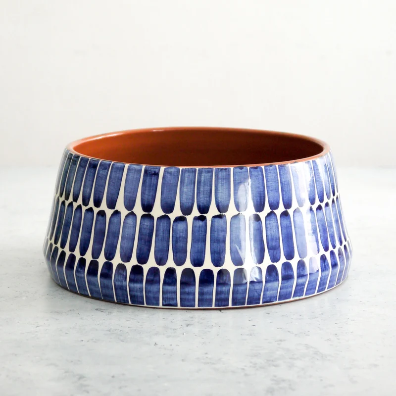 Cuenco grande Dash azul, Ø 23 cm