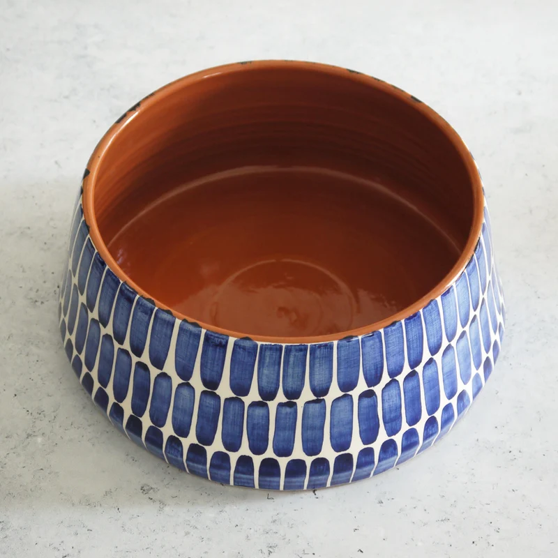 Cuenco grande Dash azul, Ø 23 cm