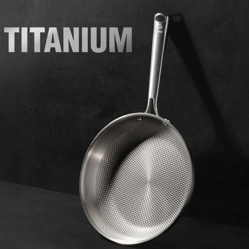Sartén Titanio TitanGrill 3 Capas – Apta Inducción y Horno