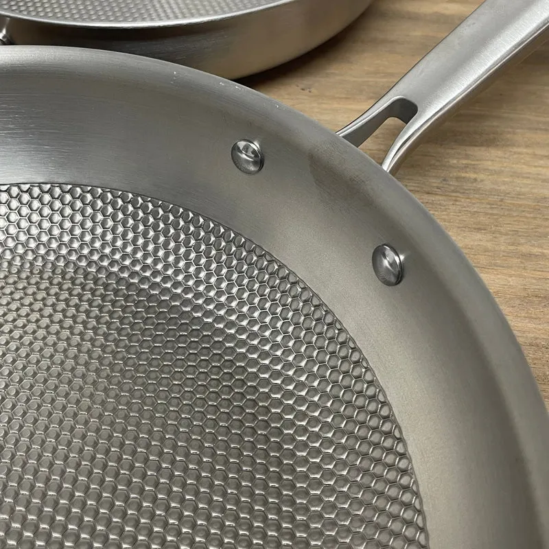 Sartén Titanio TitanGrill 3 Capas – Apta Inducción y Horno