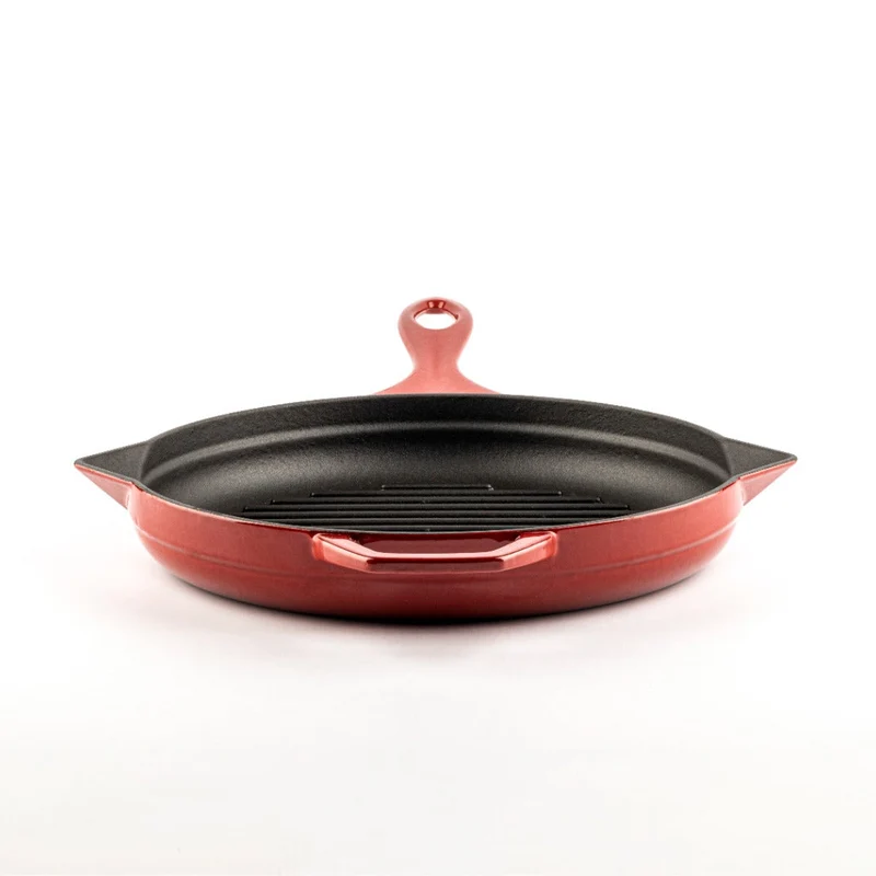 Sartén Hierro Fundido Skillet Hosse Roja | 24 y 28 cm