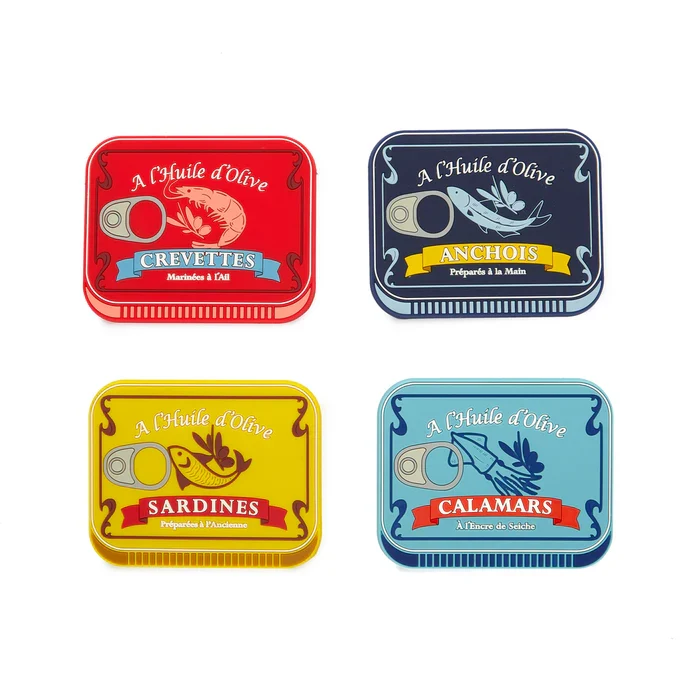Posavasos Vintage Lata Conserva Set 4 Balvi | Antideslizantes Retro