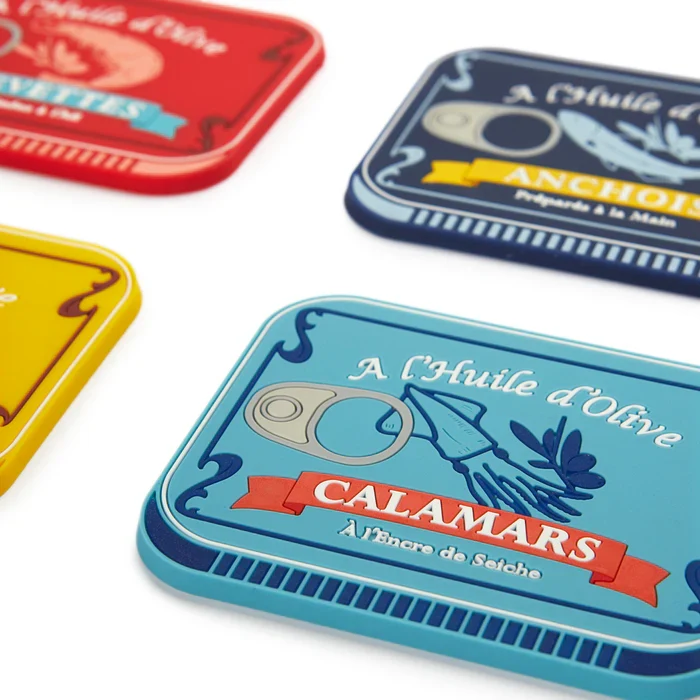 Posavasos Vintage Lata Conserva Set 4 Balvi | Antideslizantes Retro