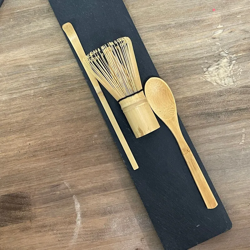 Set de Té Matcha Ibili 3 Piezas - Bambú Tradicional Japonés