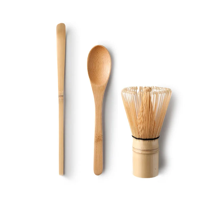 Set de Té Matcha Ibili 3 Piezas - Bambú Tradicional Japonés
