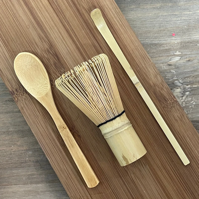 Set de Té Matcha Ibili 3 Piezas - Bambú Tradicional Japonés