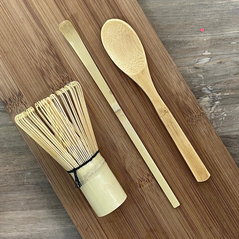 Set de Té Matcha Ibili 3 Piezas - Bambú Tradicional Japonés