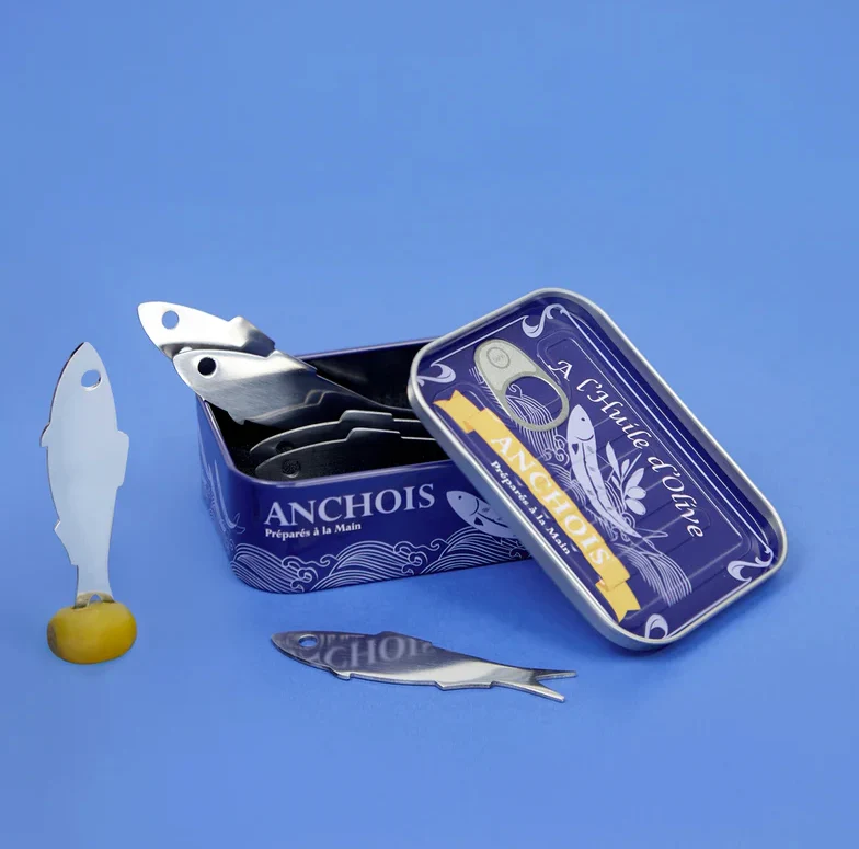 Tenedores para aperitivos Conserverie Anchoas