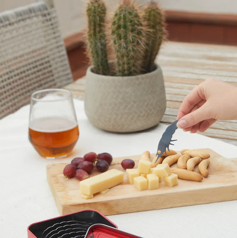Tenedores para aperitivos Conserverie camarones