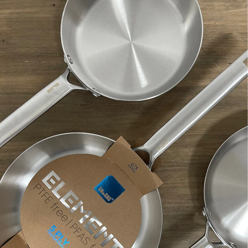 Sartén Acero Inoxidable 5PLY Element Ibili - Tecnología 5 Capas Inducción