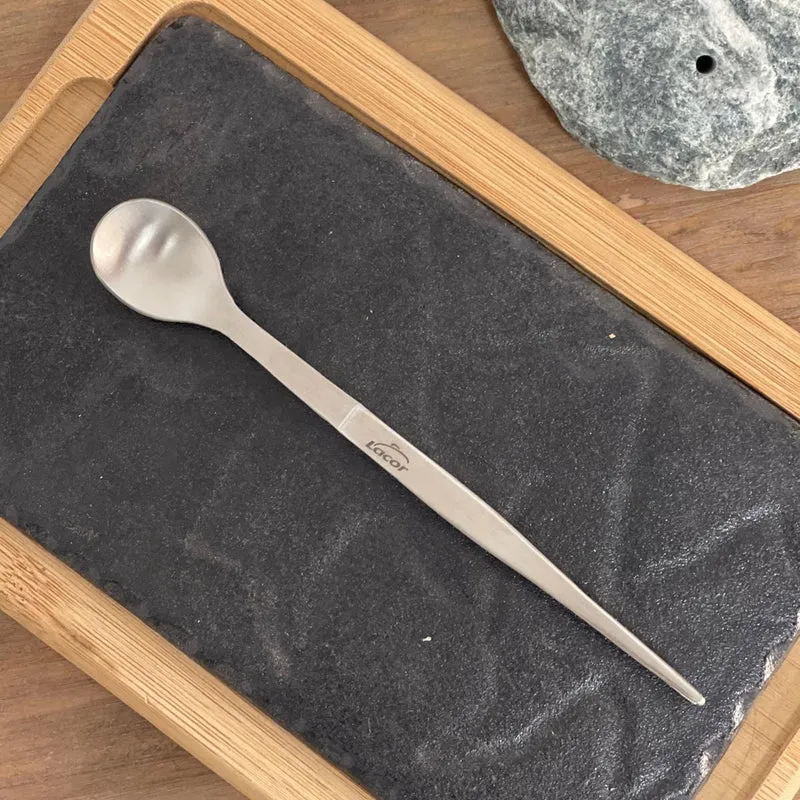 Pinza de Precisión con Cuchara Lacor 17cm - Acero Inoxidable
