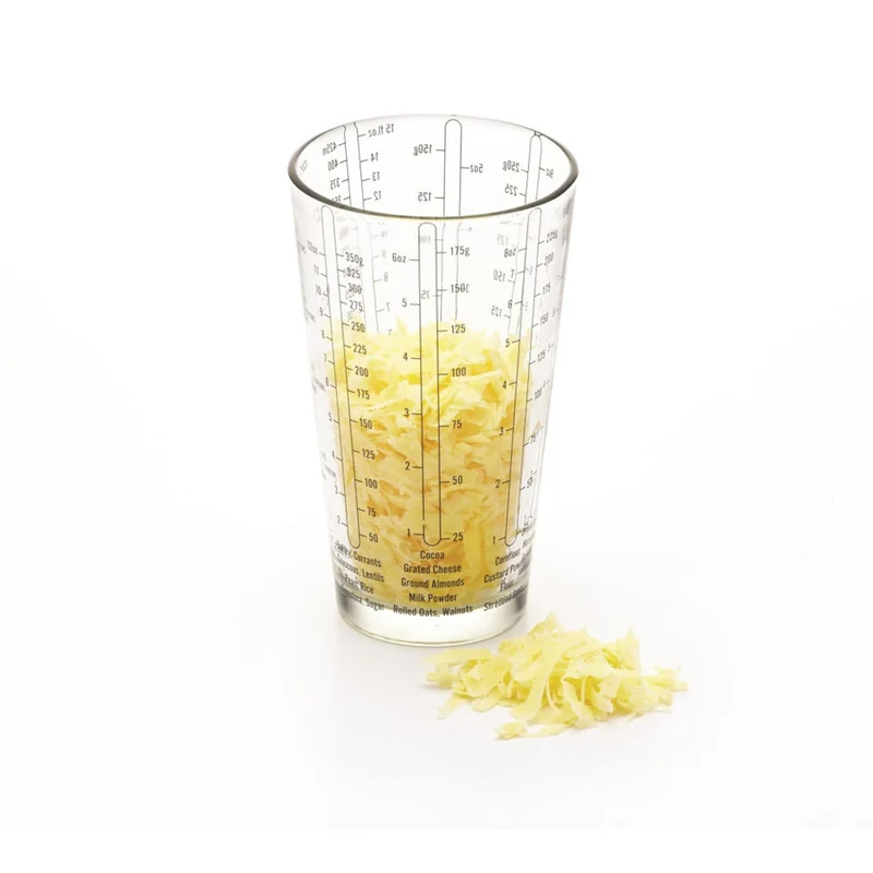 Vaso medidor de cristal