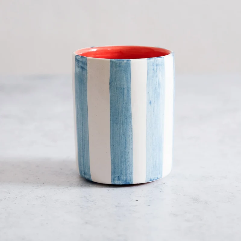 Taza Rojo/Azul 200ml