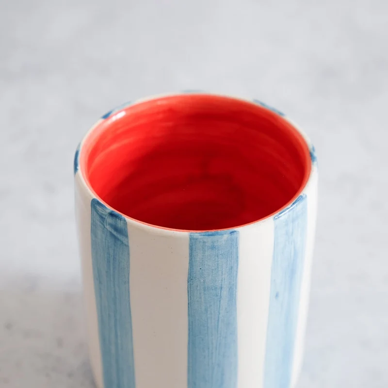 Taza Rojo/Azul 200ml