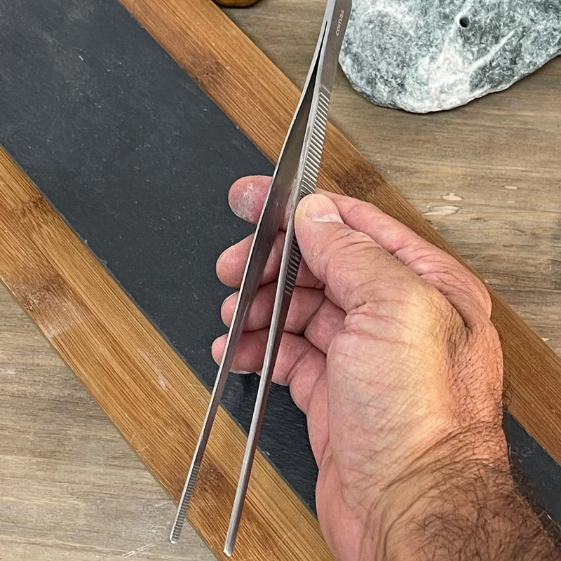 Pinza del chef inox