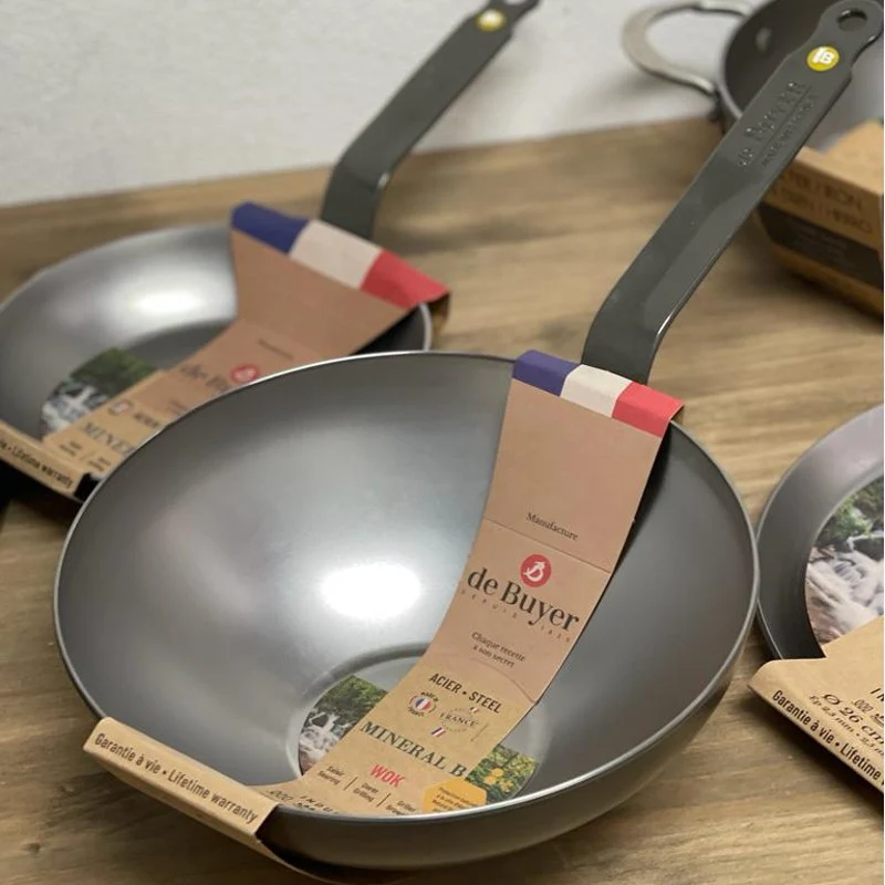 Wok de hierro Mineral B De Buyer