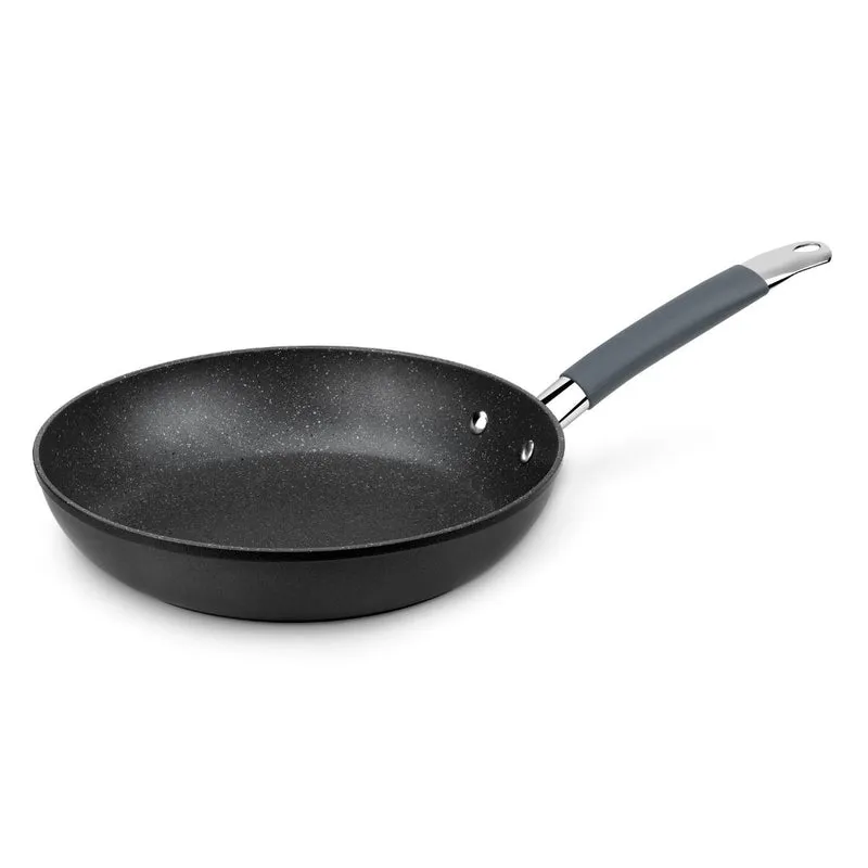 Set de 3 sartenes 20-24-28 cm aluminio forjado con mango de silicona Master
