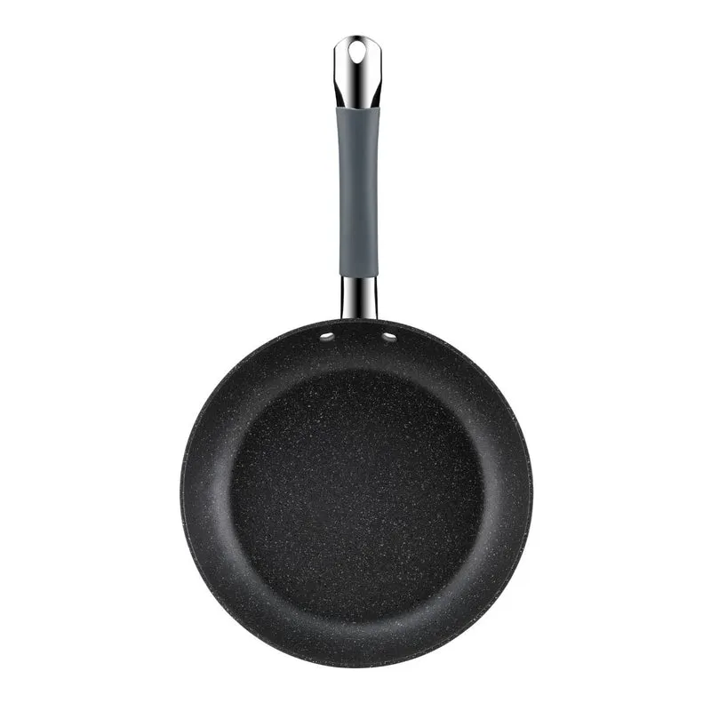 Sartén de aluminio forjado con mango de silicona Bra Master