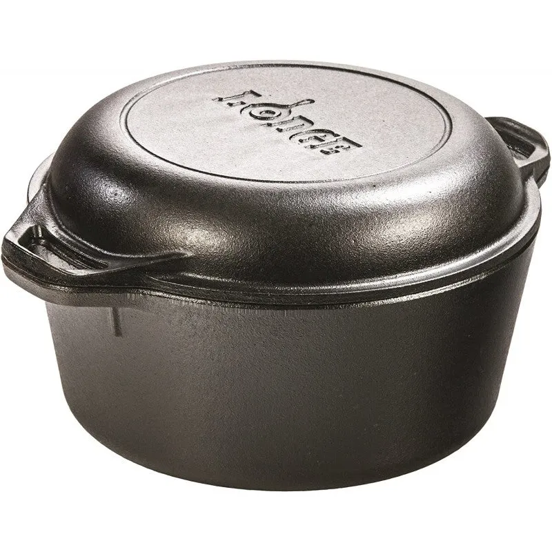 Juego de cacerola con tapa Hierro fundido Lodge 25 Cms