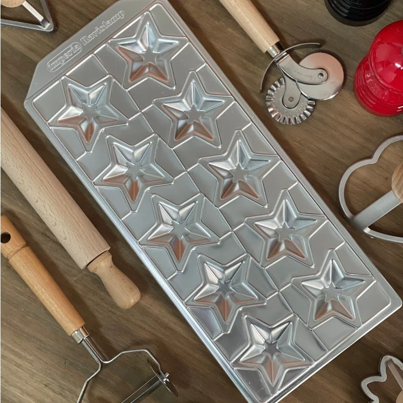 Bandeja para hacer raviolis forma estrella