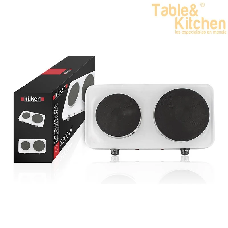 HORNILLO ELECTRICO BLANCO 2500W