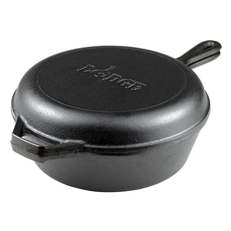 Juego 2 sartenes Hierro fundido Lodge 26 Cms