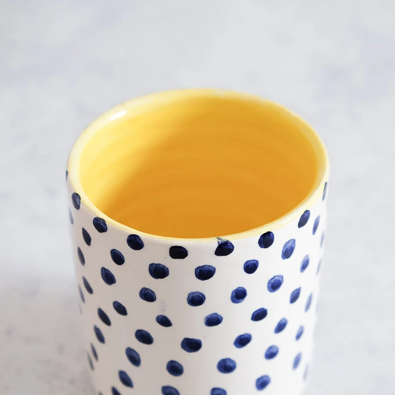 Taza Cobalto/Amarillo 200ml