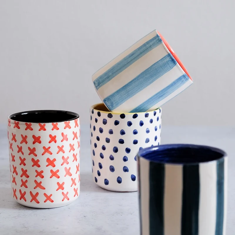 Taza Cobalto/Amarillo 200ml