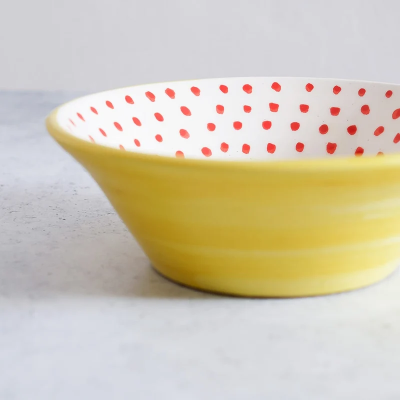 bol pequeño Amarillo Ø17,5cm