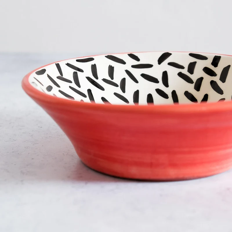 bol pequeño Rojo Ø17,5cm