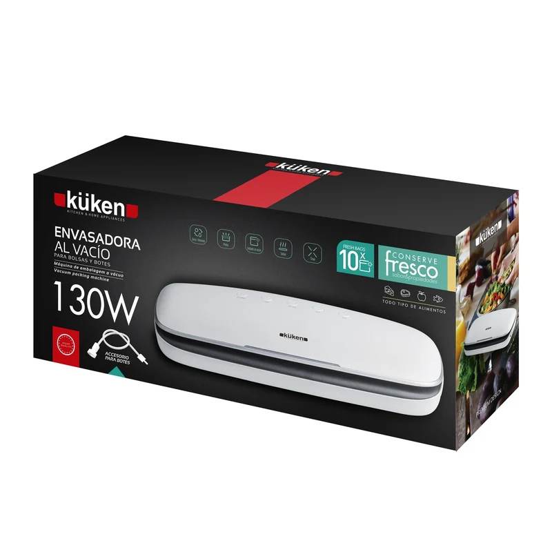 ENVASADORA DE VACIO 130W KUKEN