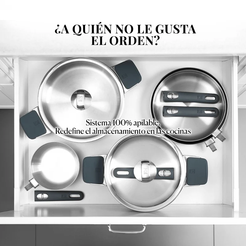 Cacerola alta Compac Inox