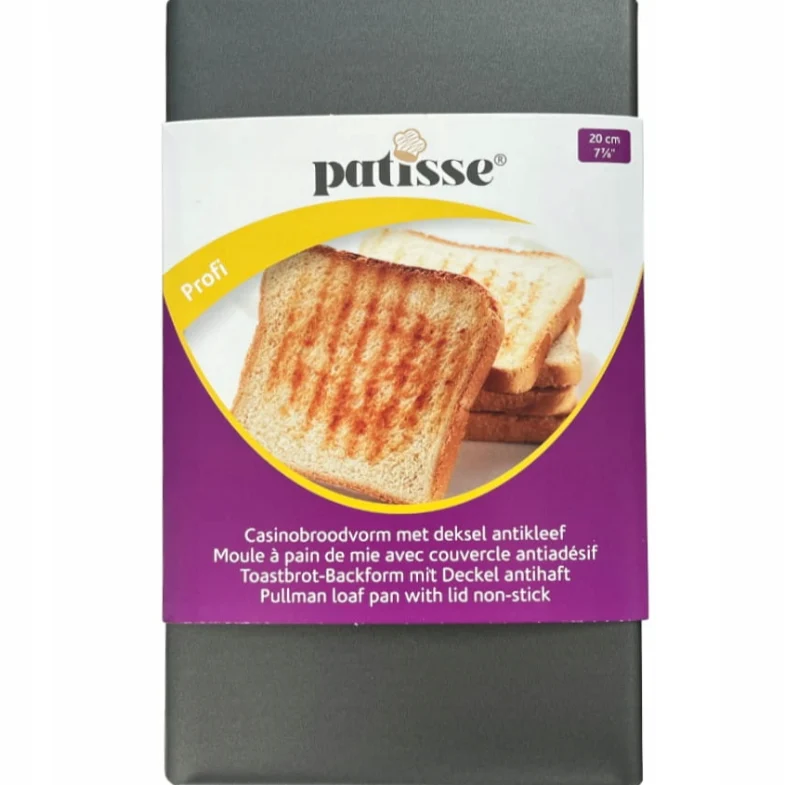 Molde de pan con tapa Antiadherente