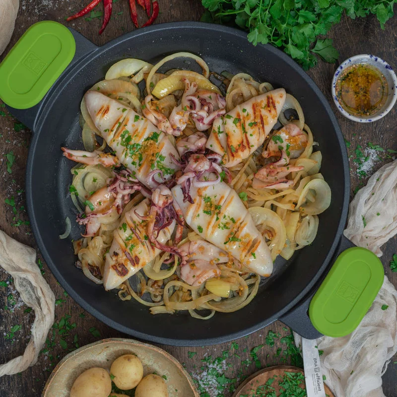 Batería de cocina 7 piezas Foodie