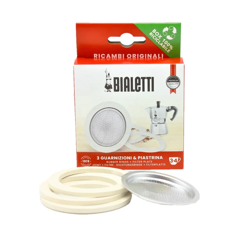 Bialetti Dichtungen Caffetiera Moca Express 3/4 Tassen