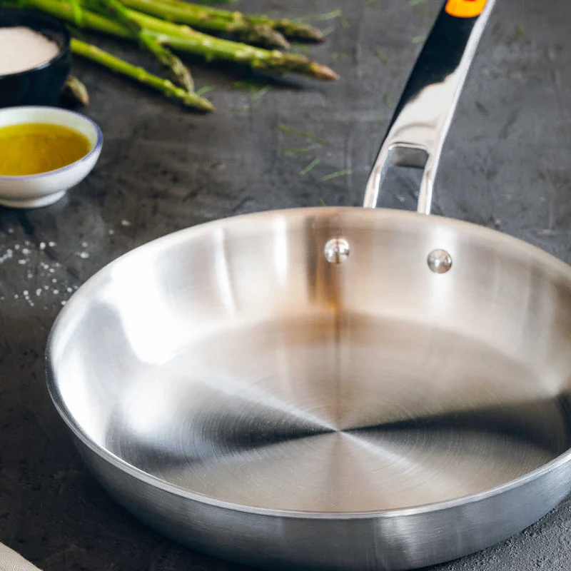 Sartén de acero inoxidable sin antiadherente Efficient Inox