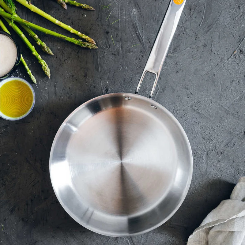 Sartén de acero inoxidable sin antiadherente Efficient Inox