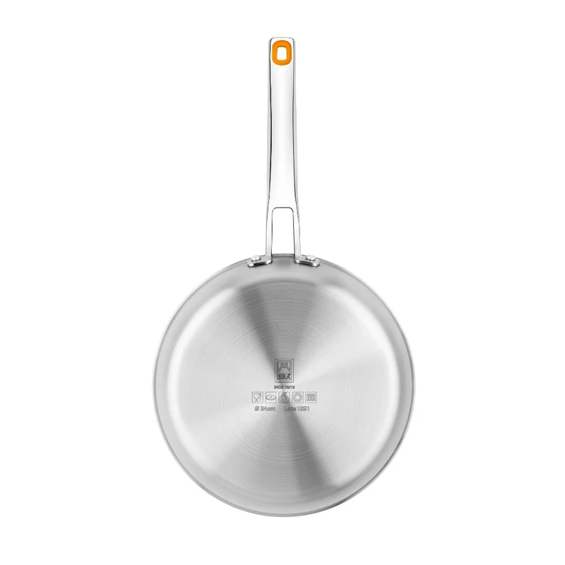 Sartén de acero inoxidable sin antiadherente Efficient Inox