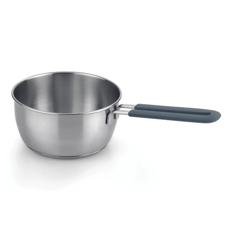 Bateria de cocina 7 piezas acero inoxidable sin antiadherente Master Bra
