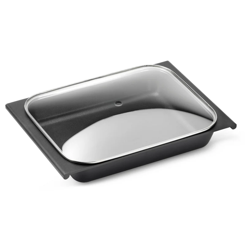 Tapa de cristal rectangular