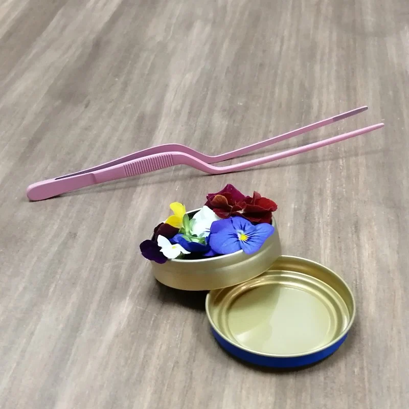 Pinza de Emplatar Profesional Rosa Mate 20cm | Acero Inoxidable